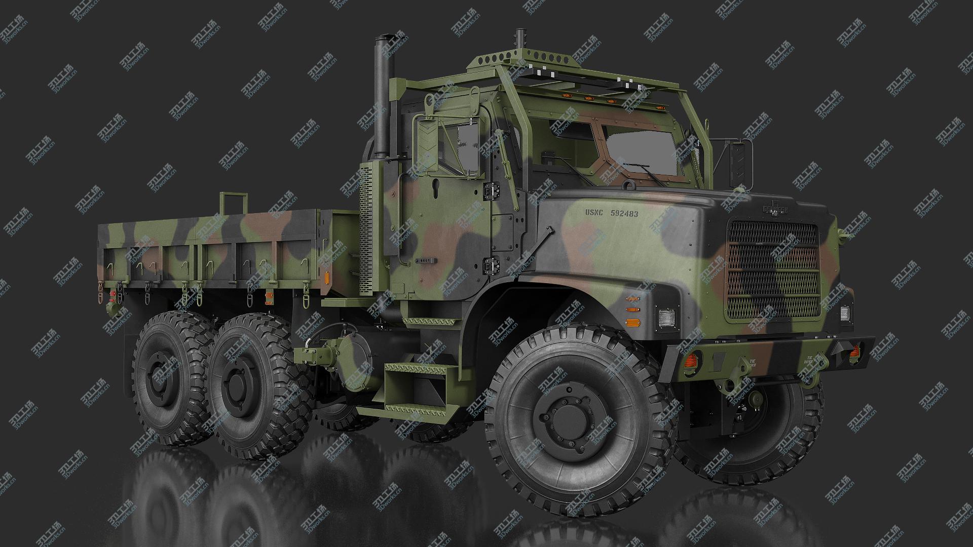 images/goods_img/20210313/3D Military Cargo Truck OshKosh MTVR MK23 Rigged/1.jpg